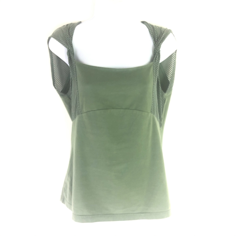 Adidas  green workout shirt- L